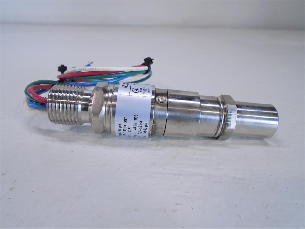 Ashcroft ASeries 60 PSI Pressure Switch, APAN41P012CS256030DXNH